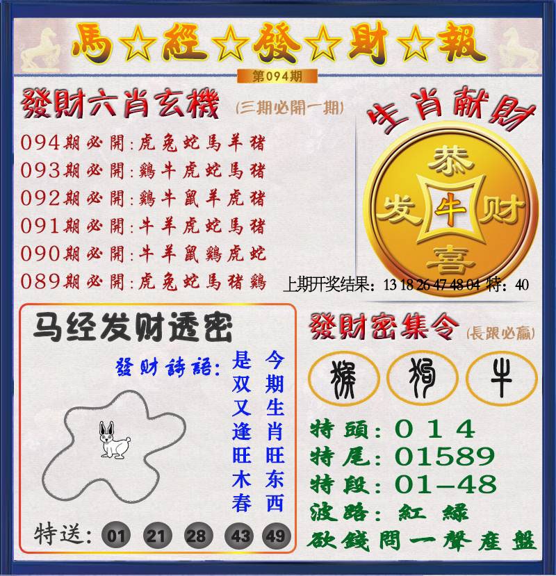 094期发财报[图]